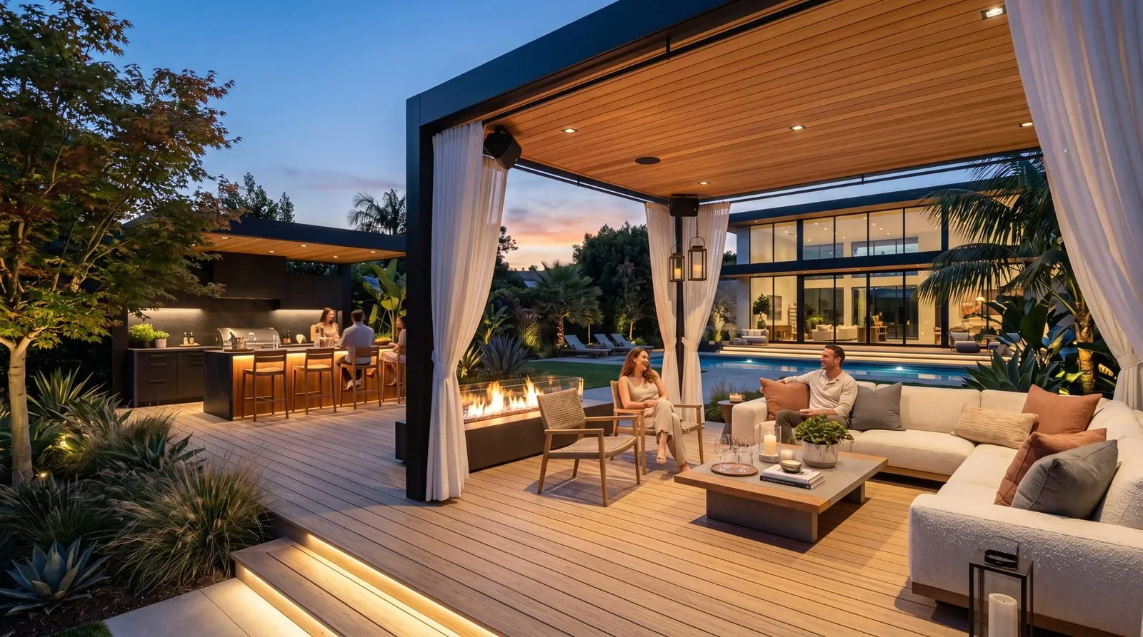 ModernXscapes outdoor living structure