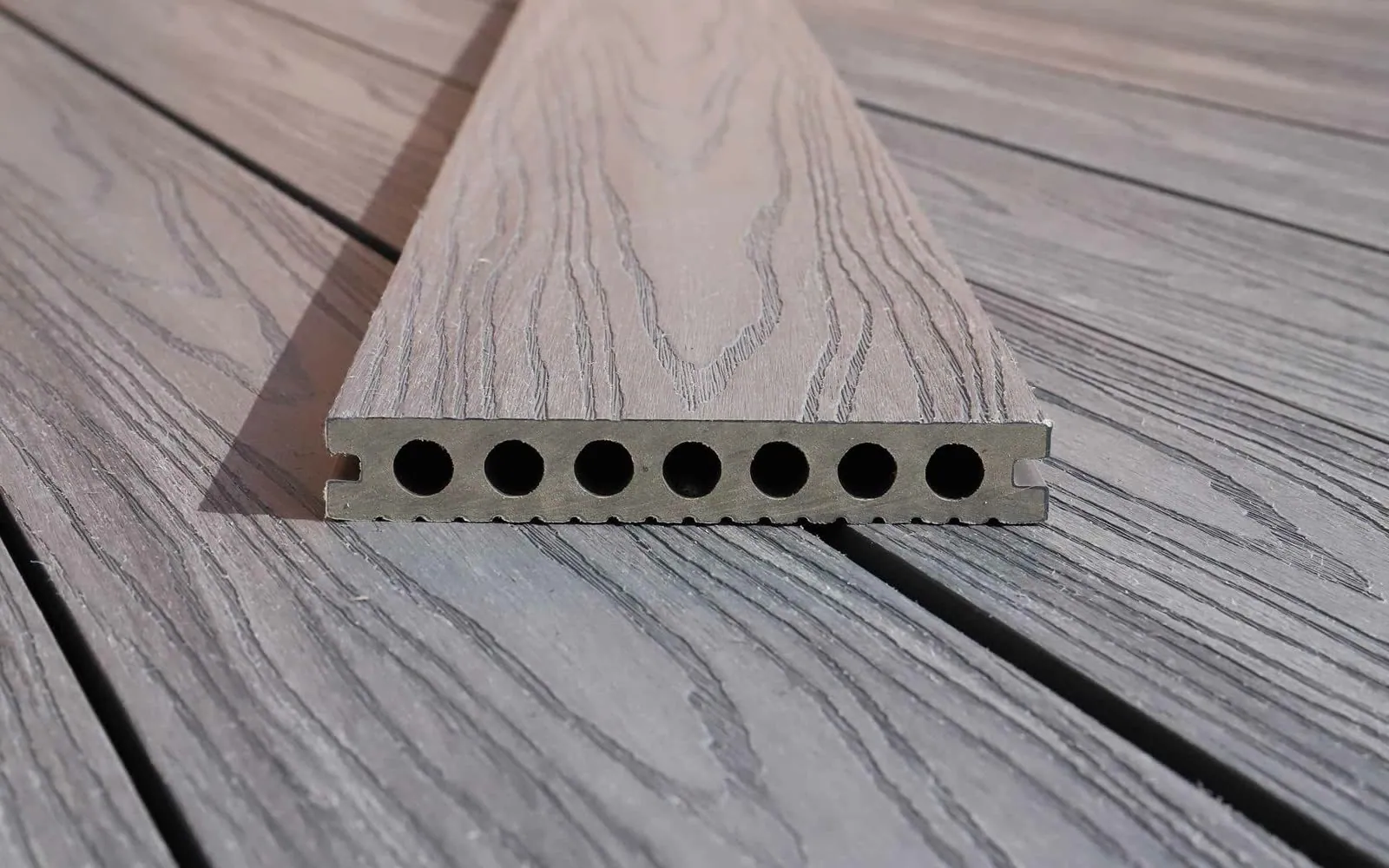 4-Sided Capped Composite decking board