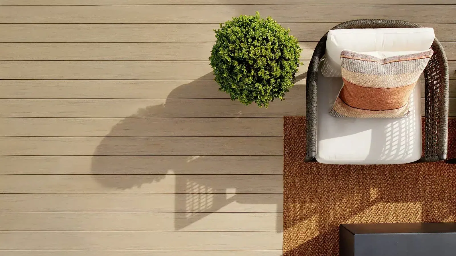 Capped Polymer decking board