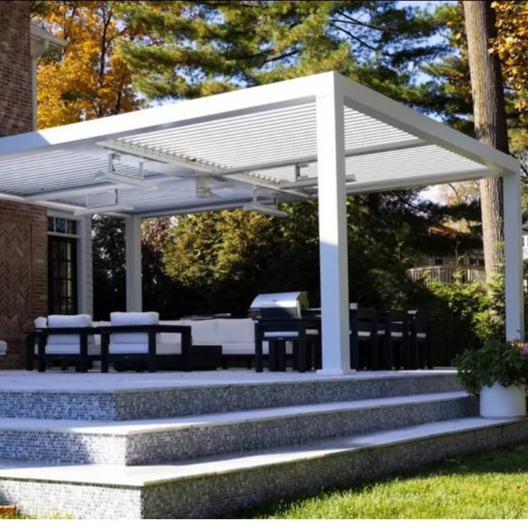 Pivot 6 MAX louvered roof system