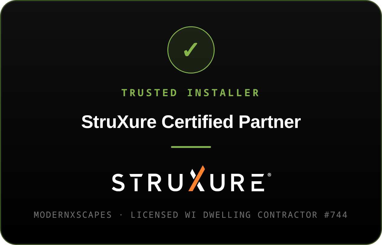 StruXure Certified Partner — ModernXscapes