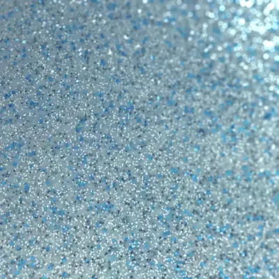 Exuma Silver fiberglass pool gelcoat color sample