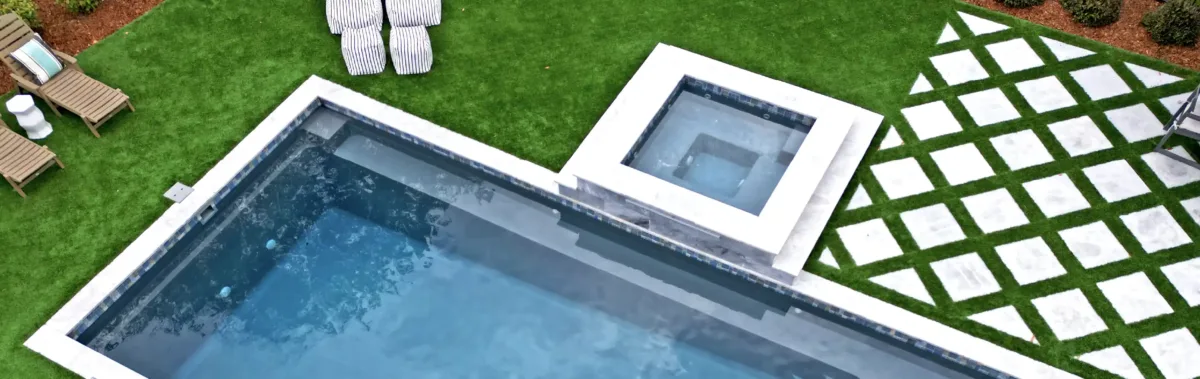 Signature Spas for fiberglass pools